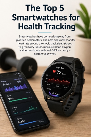 Smartwatches for Health Tracking